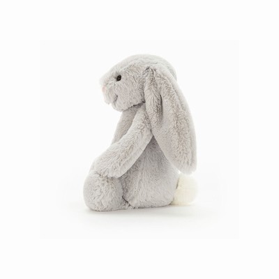 Jellycat Bashful Silver Bunny New Zealand | BZGHQ4572